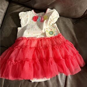NWT Little Me bodysuit  Dress